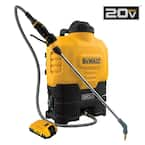 DEWALT Lithium Ion Powered Battery Backpack Sprayer DXSP190681