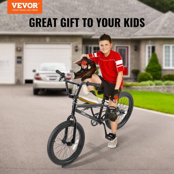 VEVOR BMX Bike, 18 in. Wheel Freestyle Bike, BMX Race Bike