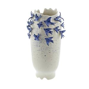White 3D Ceramic Bird Decorative Vase