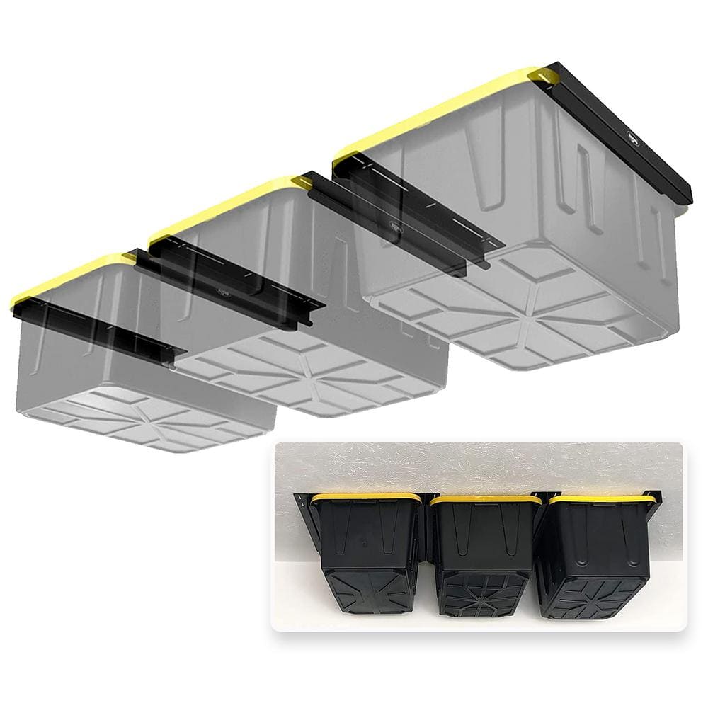 E-Z Storage Overhead Garage Ceiling Steel Storage Rack for Tote