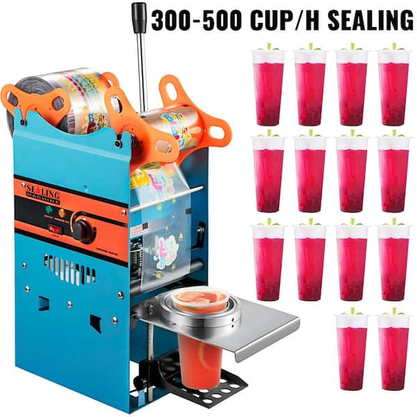 2500 Cup Sealer Film Sealing machine Boba Bubble Tea milk cafe seal cups