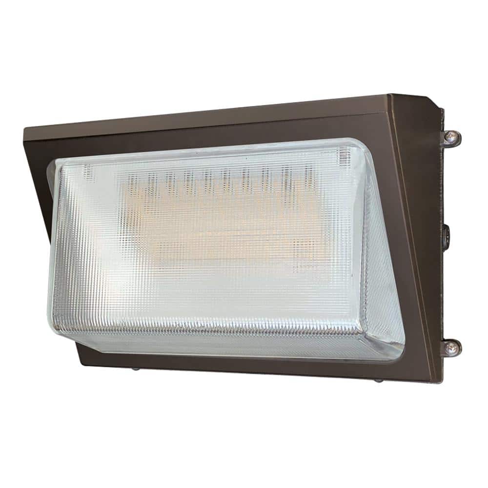 Commercial Electric Architectural Dark Bronze Outdoor Integrated LED Flood Light with 2000 Lumens and DLC-Rating - 2
