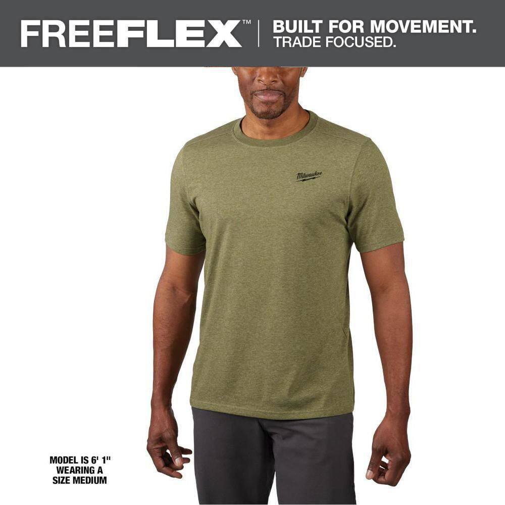 Tシャツ・カットソー Malbon Golf Mesh jacquard round t-shirt GREEN MAN M5221PRS42 Tシャツ・カットソー Malbon Golf Mesh jacquard round t-shirt