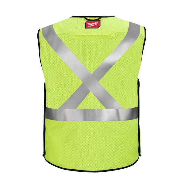 Custom 10 pocket breakaway vest - Class II Breakaway Vests - Hi-Visibility