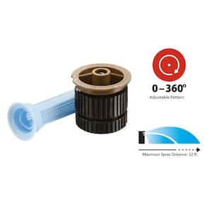 12-VAN Sprinkler Nozzles, 0-360 Degree Pattern, Adjustable 9-12 ft. (25-Pack)