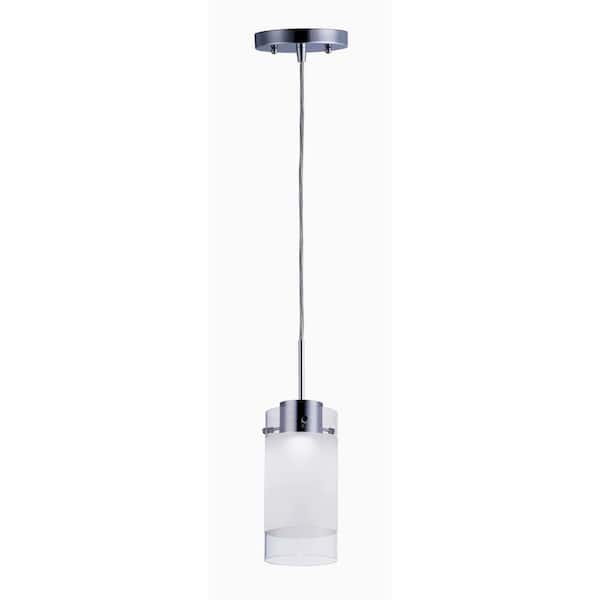 Scope 1-Light Polished Chrome Pendant