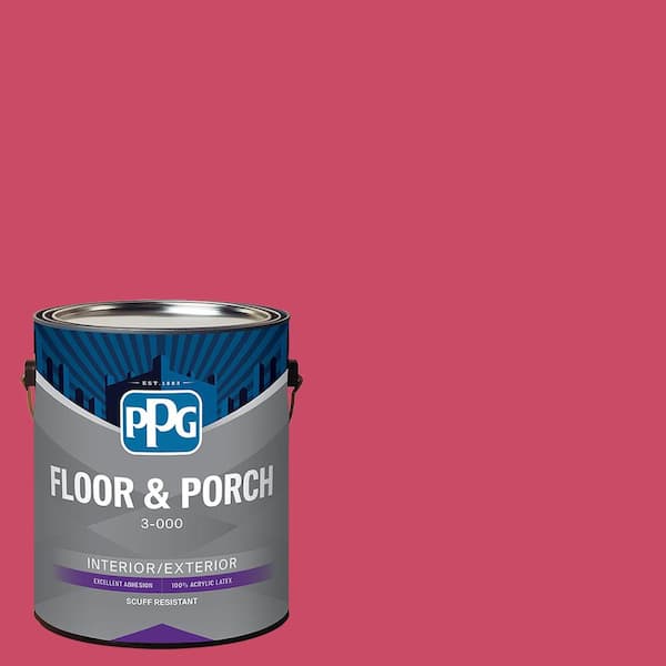 1 gal. PPG1184-7 California Wine Satin Interior/Exterior Floor and Porch Paint