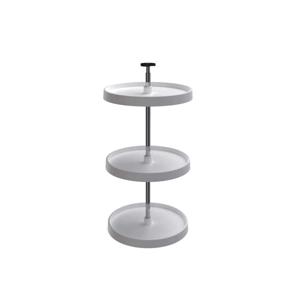 "Value Line Polymer Full-Circle 3-Shelf Lazy Susan for 33"" to 36"" H Corner Wall Cabinets" price history on PriceWatchPro