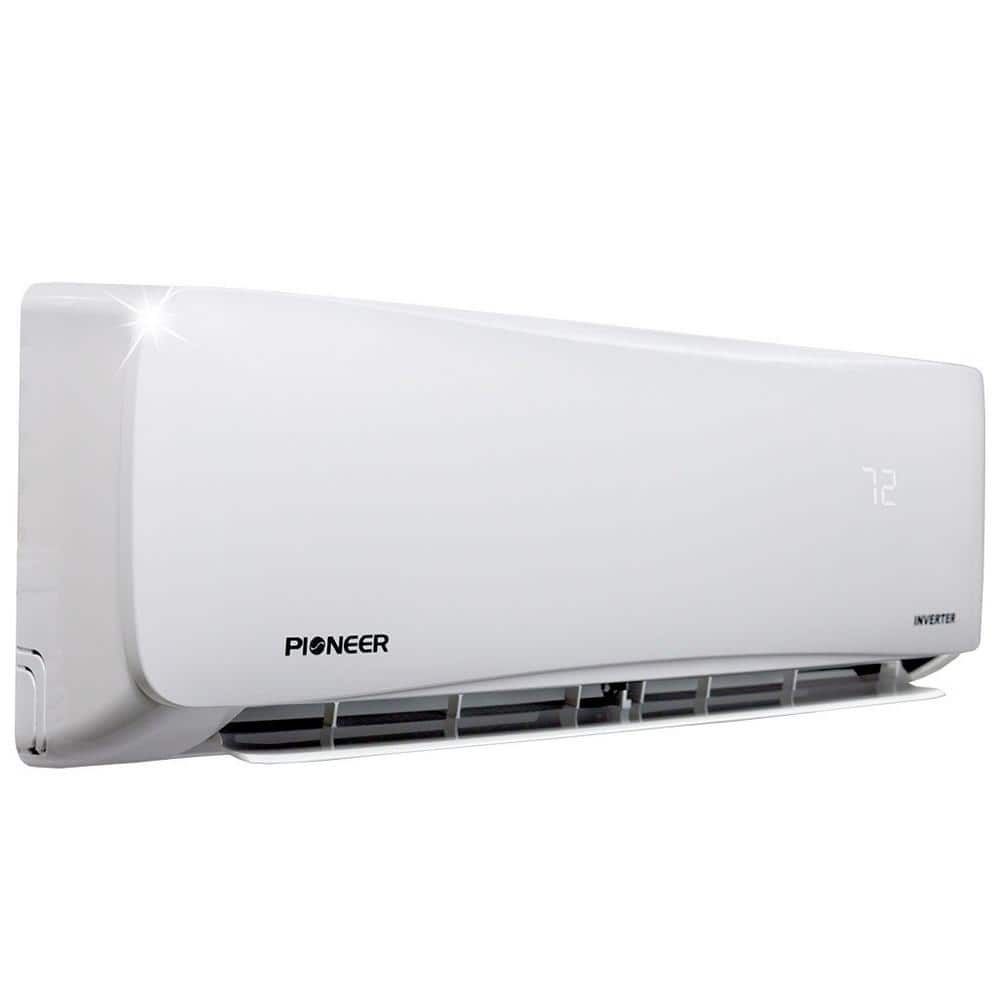 24,000 BTU White Wall-Mounted Ductless Mini Split Heat Pump