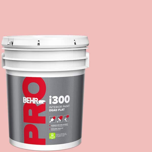 BEHR PRO 5 gal. #CE-01 Alpenglow Dead Flat Interior Paint