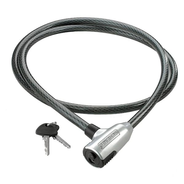 Schlage Bike Lock Cable with Key, 5 ft. Long
