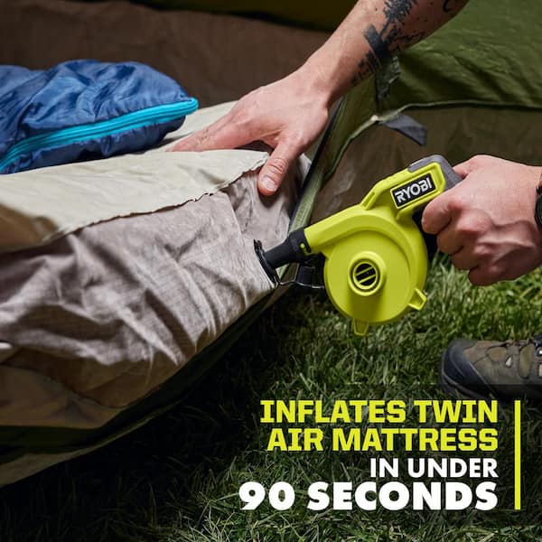 RYOBI USB Lithium LED Compact Flashlight and Cordless High Volume