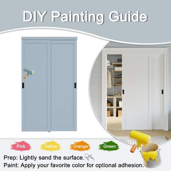 MillwkPro 120 in. x 80 in. Classic 1 Panel Solid Core White Primed