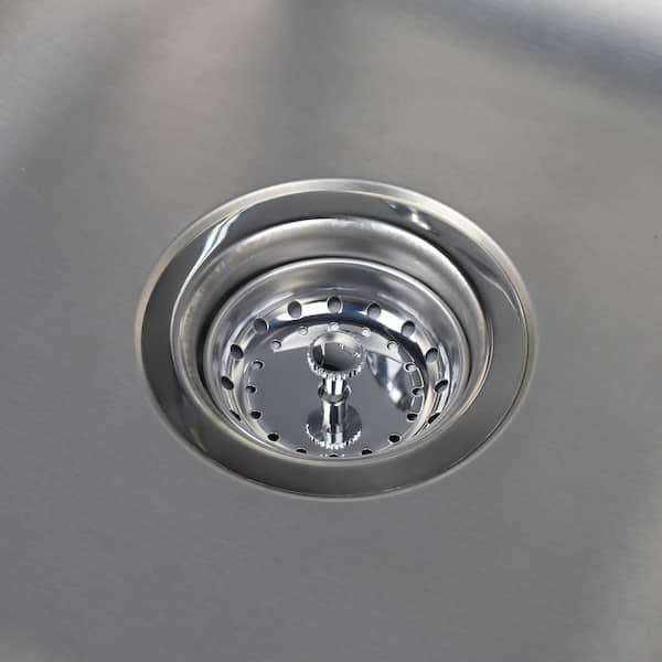 4 in. Easy Mount Sink Basket Strainer