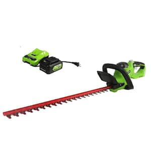 PRO 26 in. 60V Battery Cordless Hedge Trimmer with 2.0 Ah Battery and Charger