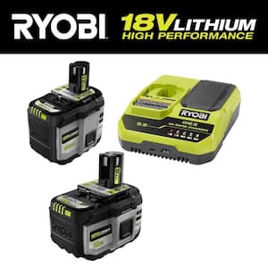 ONE+ 18V 12.0 Ah HIGH PERFORMANCE Kit with ONE+ 8A Rapid Charger and 8.0 Ah HIGH PERFORMANCE Battery
