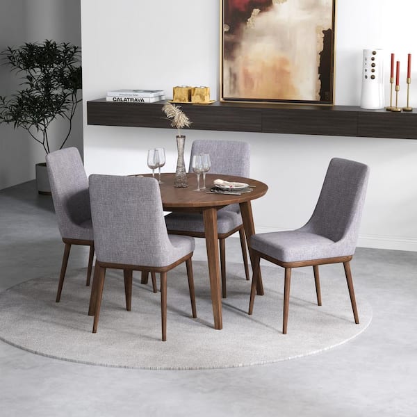 Round Pedestal Acorn Dining Table 120CM