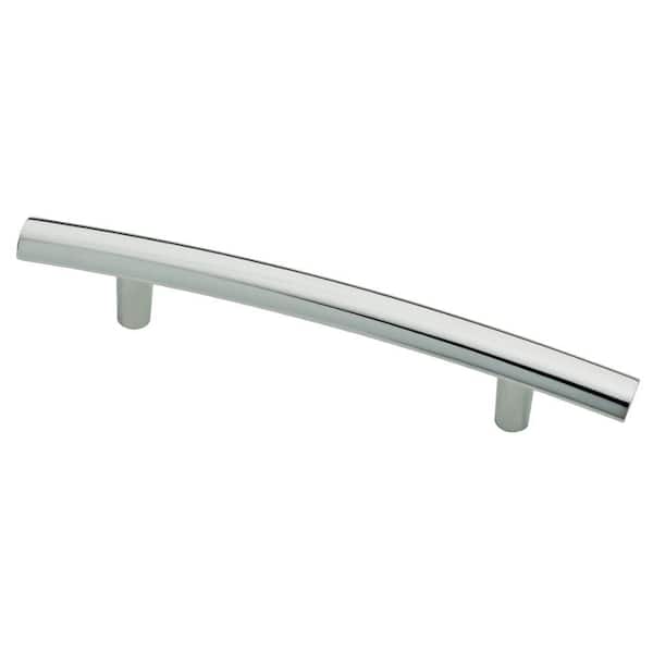 Liberty Arched 3-3/4 in. (96 mm) Polished Chrome Cabinet Drawer Pull