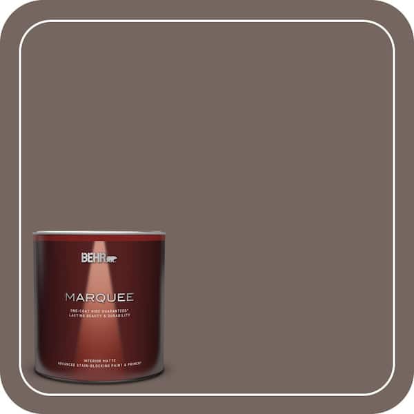 BEHR MARQUEE 1 qt. #780B-6 Mountain Ridge Matte Interior Paint & Primer