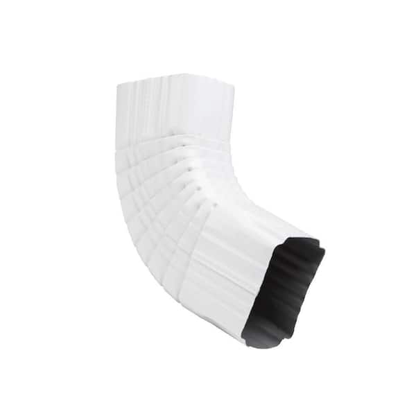 5 in. Brown Aluminum K-Style Outside Gutter Miter