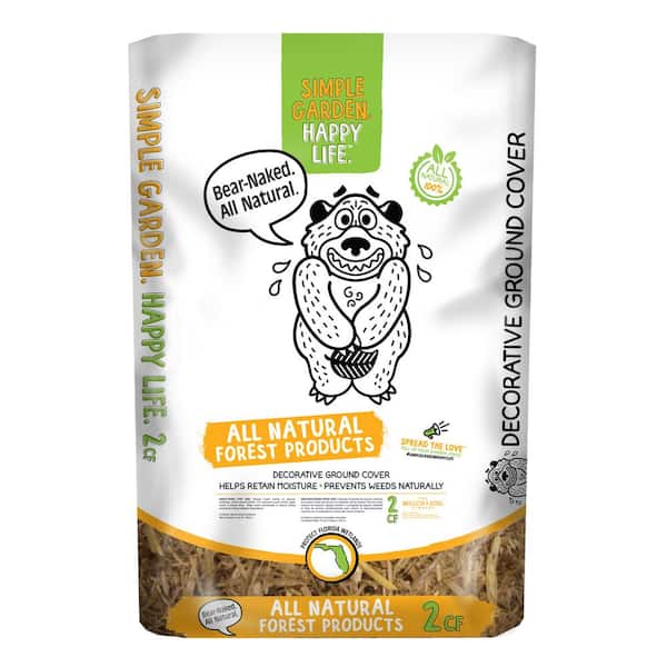 Generic 2 cu. ft. All Natural forest Products plus Eucalyptus Mulch Blend