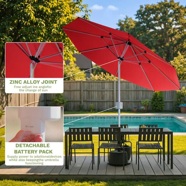 best rated patio umbrella Table Umbrella With Best Tilting Patio Umbrella The Best Patio Umbrellas  And Stands Of 2026 Reviews