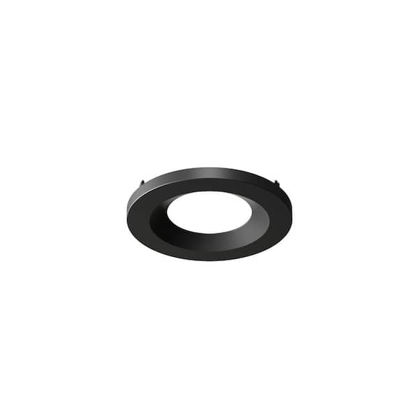 3 in. Black Recessed Light Flush Trim (24-Pack)-for LED Module