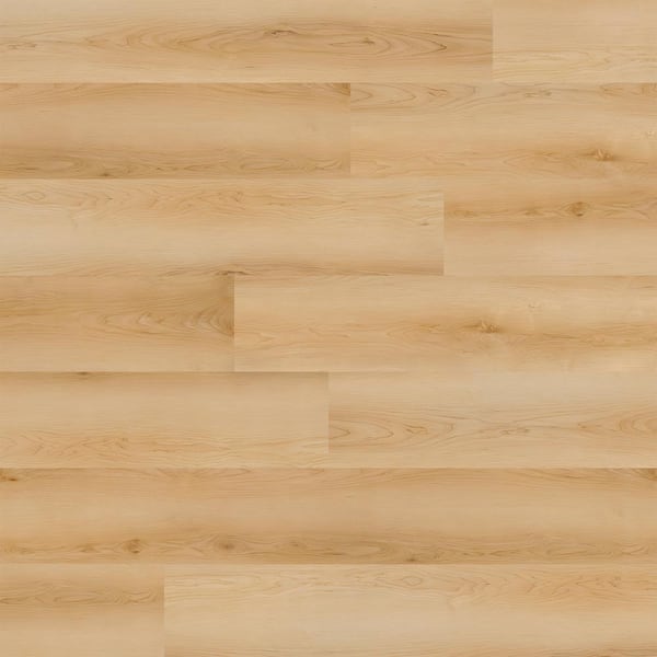 DuraDecor Liz Marie's Luau Blonde 20 MIL x 7 in. W x 48 in. L Click Lock Waterproof Luxury Vinyl Plank Flooring (23.2 sqft/case)