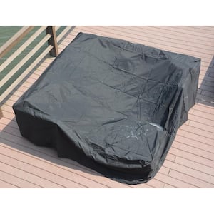 90.5 in. L x 90.5 in. W Plus Large Square Patio Dining and Sofa Set Cover