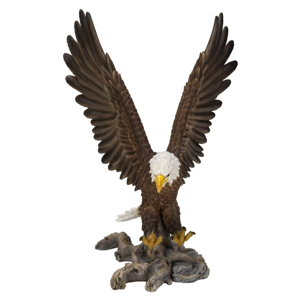 Hi-Line Gift Small Flying Eagle Garden Statue