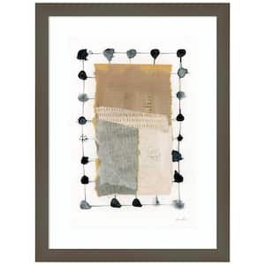"Neutral Collage II" by Laura Horn 1-Piece Framed Giclee Food Art Print 17 in. x 13 in.