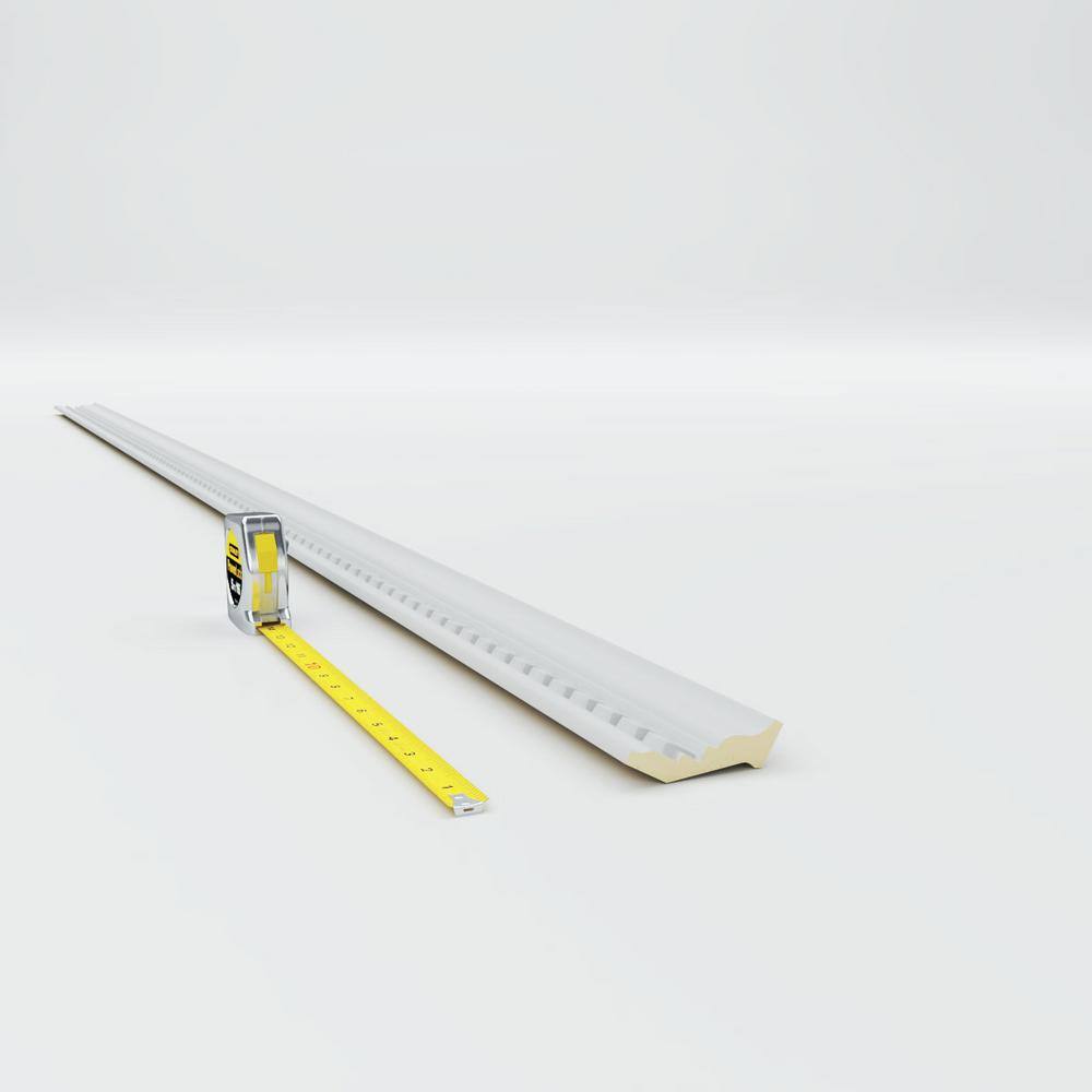Primed Polyurethane Dentil Crown Moulding 94.5" Length