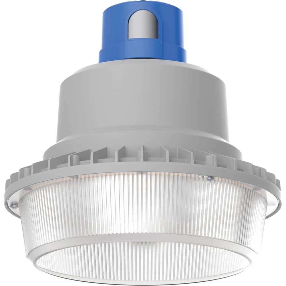 Lithonia Lighting 175-Watt Equivalent Integrated LED Gray Area Light with Switchable Color Temperatures