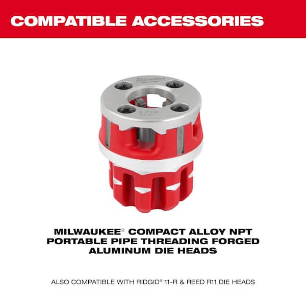 Milwaukee M18 Fuel One-Key Cordless Brushless Pipe Threader Kit