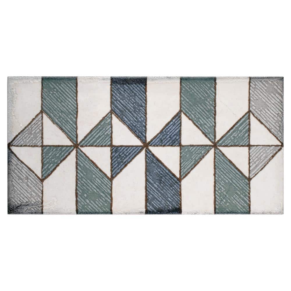 Essenza Valentina 6 in. x 11-4/5 in. Ceramic Wall Take Home Tile Sample price history on PriceWatchPro
