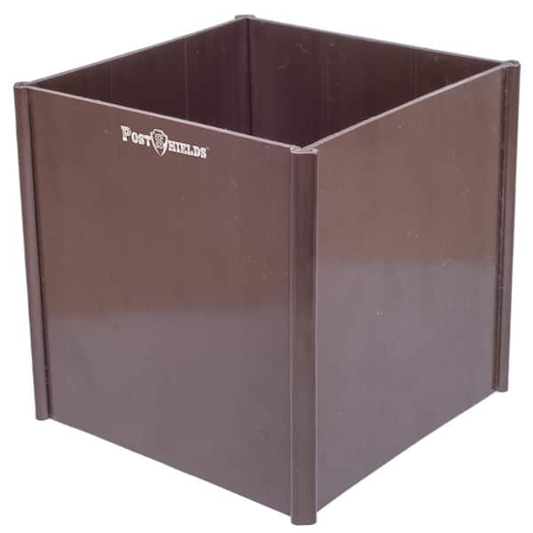 5.5 in. x 5.5 in. x 6 in. H Bronze Post Wrap