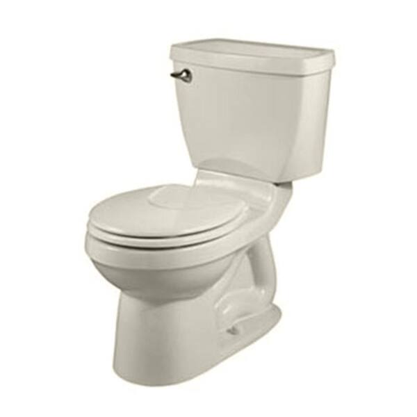 American Standard Champion 4 2-piece 1.6 GPF Round Front Toilet in Linen
