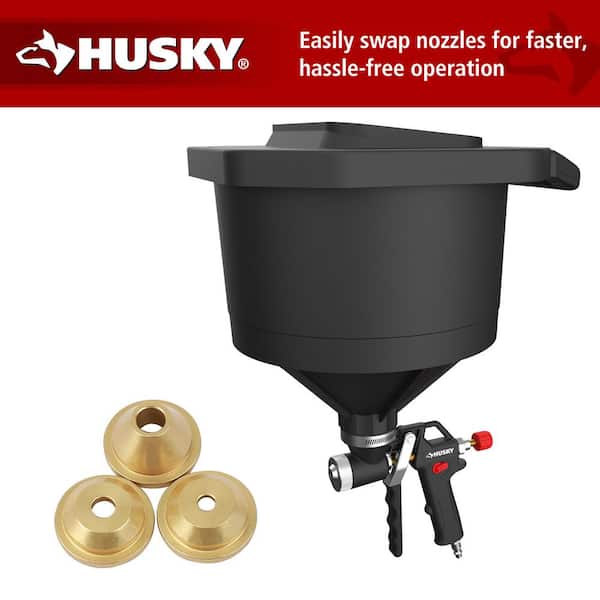 Husky Hopper Gun Texture Sprayer Replacement Nozzles (3-Pack