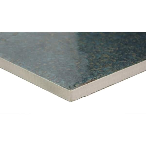 Inhale Verde 4 in. x 12 in. in. Glossy Porcelain Floor and Wall Tile (12.27 Sq. Ft./ Case)