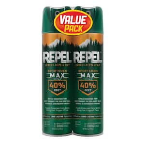 6.5 oz. Sportsmen Max Mosquito and Insect Repellent Aerosol Spray (2-Pack)