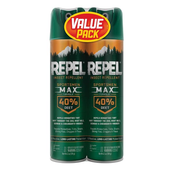 Repel 6.5 oz. Sportsmen Max Mosquito and Insect Repellent Aerosol Spray (2-Pack)