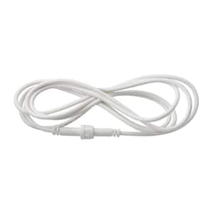 Direct-to-Ceiling 6 ft. White Universal Extension Cord for Recessed Lights