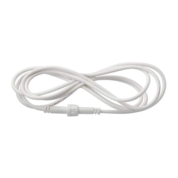 KICHLER Direct-to-Ceiling 6 ft. White Universal Extension Cord for Recessed Lights