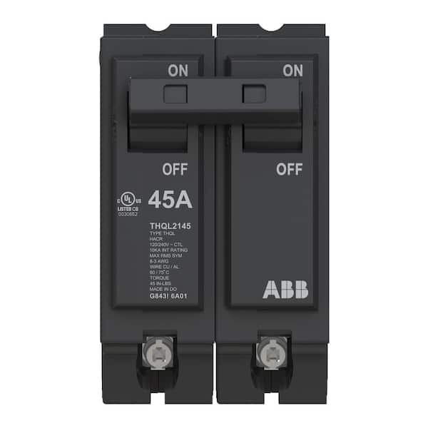 45 Amp 1 in. Double-Pole Circuit Breaker (THQL2145A)
