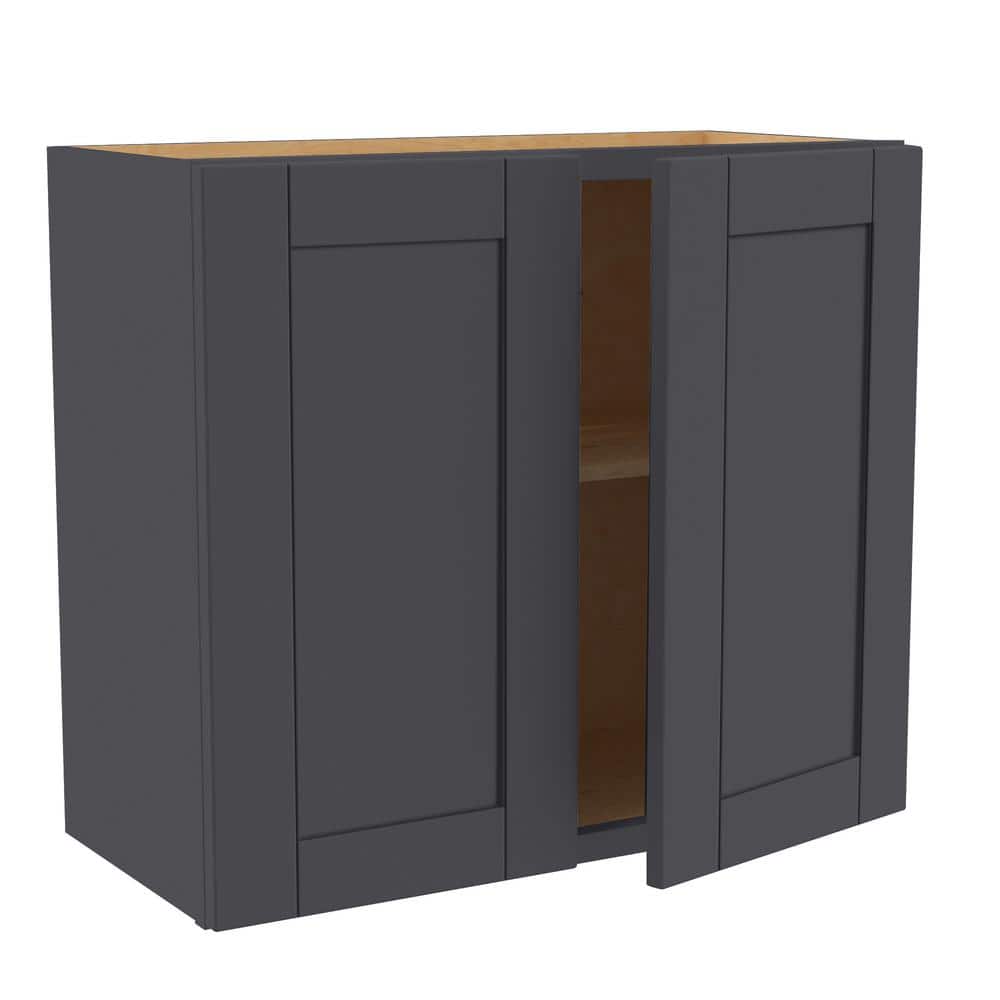 Washington 36 in. W x 12 in. D x 24 in. H Assembled Plywood Wall Kitchen Ca
