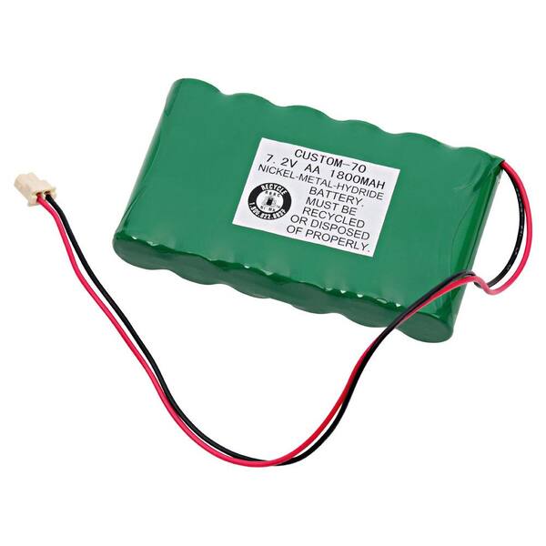 ULTRALAST GREEN Dantona 7.2-Volt 1800 mAh Ni-Mh battery for Ademco - Lynx Back Up Emergency Lighting