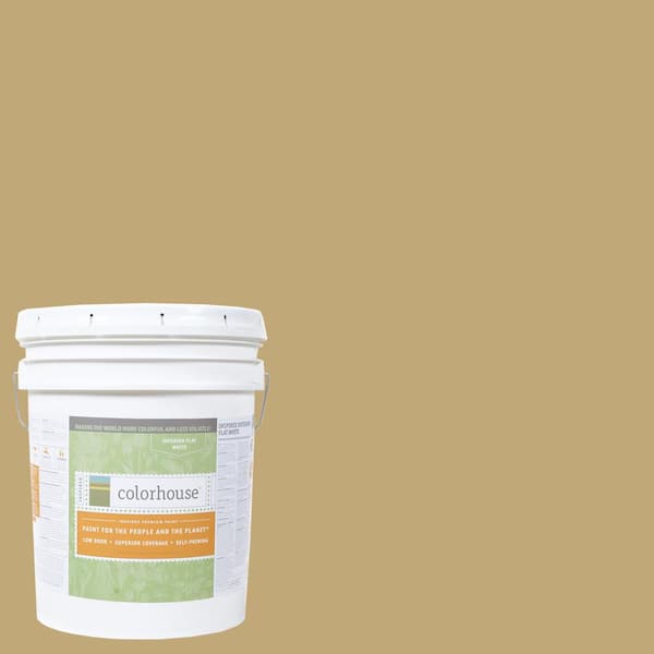 Colorhouse 5 gal. Stone .02 Flat Interior Paint