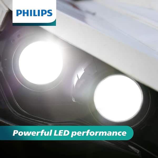 Philips Automotive Lighting H7 Ultinon Essential LED Fog Lights, 2 Pack