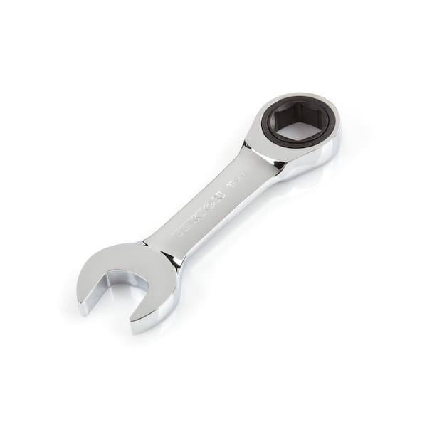 TEKTON 17 mm Stubby Ratcheting Combination Wrench