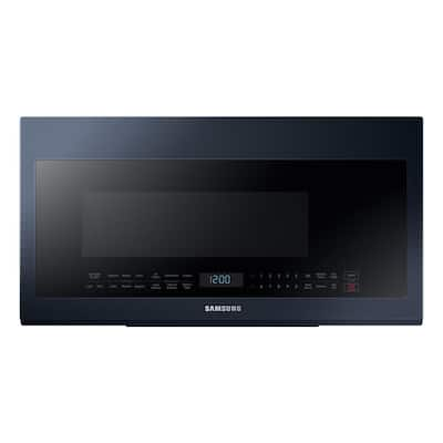 Samsung PowerGrill Duo 1.2 cu. ft. Built-In Microwave in  Fingerprint-Resistant Black Stainless Steel with Power Convection  MC12J8035CT - The Home Depot